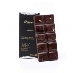 Barra Dark Blueberry E Pistache 50g - Prawer