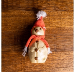 Boneco De Neve Chocolate Branco 150g - Prawe