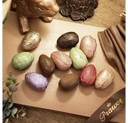 Ovo De Páscoa De Chocolate Maciço 25g - Prawer