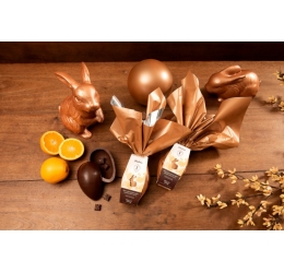 Ovo Laranjinha Meio Amargo 52% cacau 200 g
