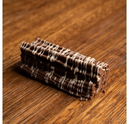 Rama De Chocolate Ao Leite Marmorizado com Chocolate Branco 40g - Prawer