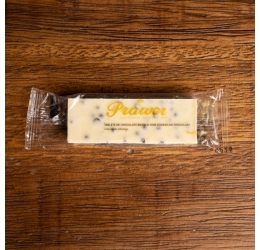 Tablete Chocolate Branco Com Cookies De Chocolate 23g - Prawer