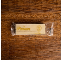 Tablete Chocolate Branco Puro 23g - Prawer