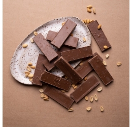 Tablete de Chocolate ao leite Crocante - 100g - Prawer
